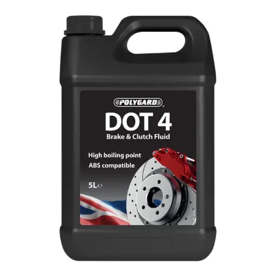 Polygard Brake Fluid DOT 4 5 Litre