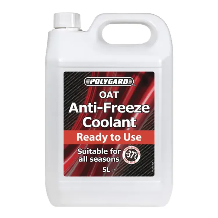 Polygard Coolant OAT Ready To Use 5 Litre x 4