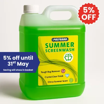 Polygard Summer Screenwash 5 Litre