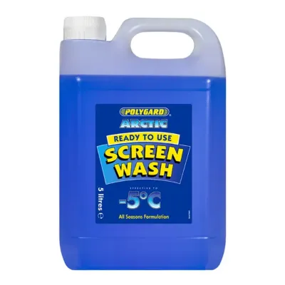 Polygard Screenwash Ready To Use -5°C 5 Litre - Euro Pallet