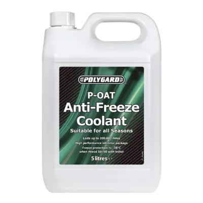 Polygard Antifreeze P-OAT 5 Litre x 4